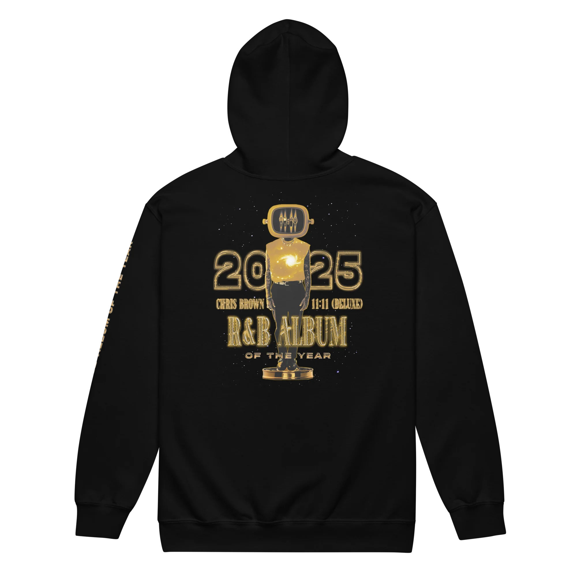 BEST R&B ALBUM (11:11 DELUXE) UNISEX ZIP HOODIE - Image 2