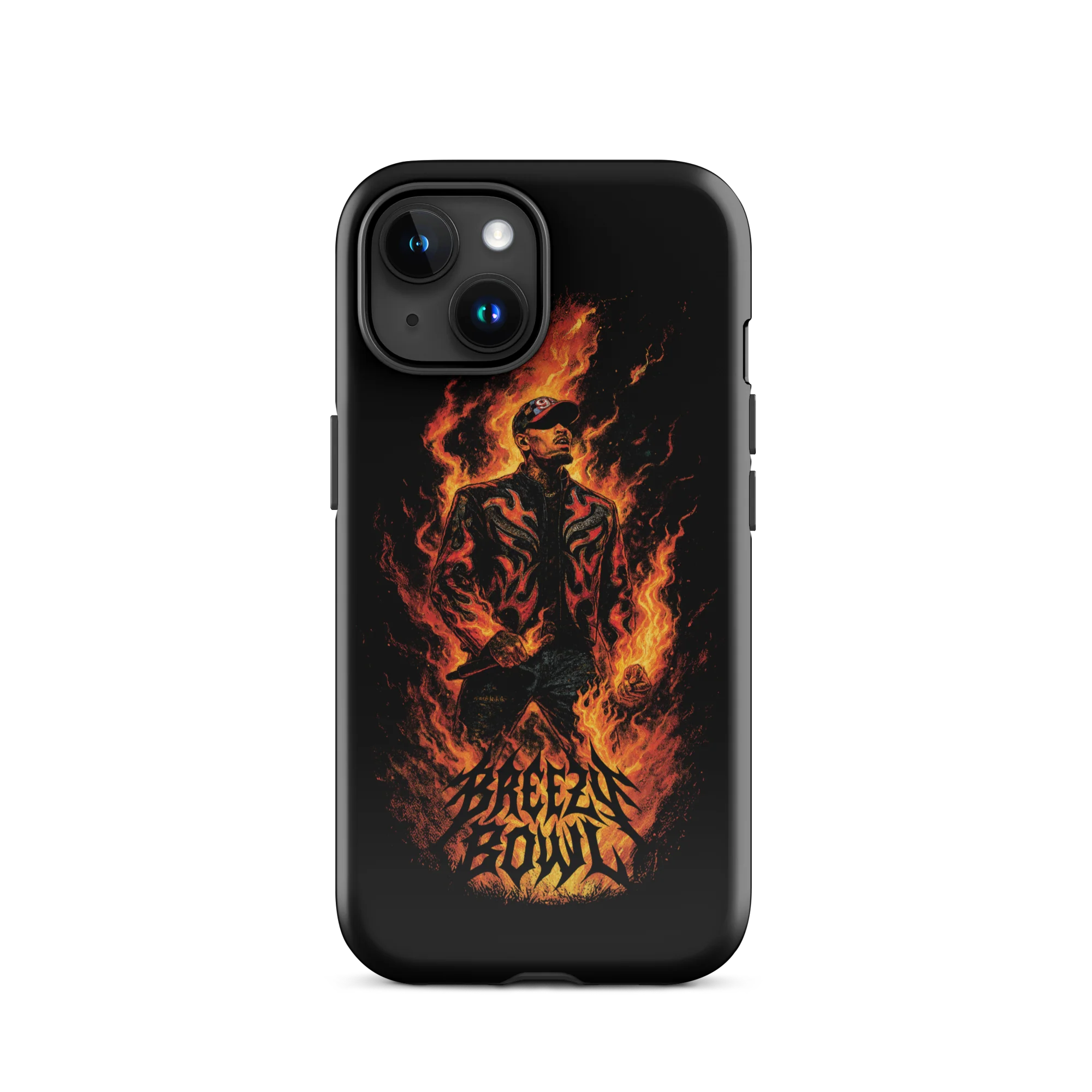 BREEZY BOWL FLAME Tough Case for iPhone® - Image 32