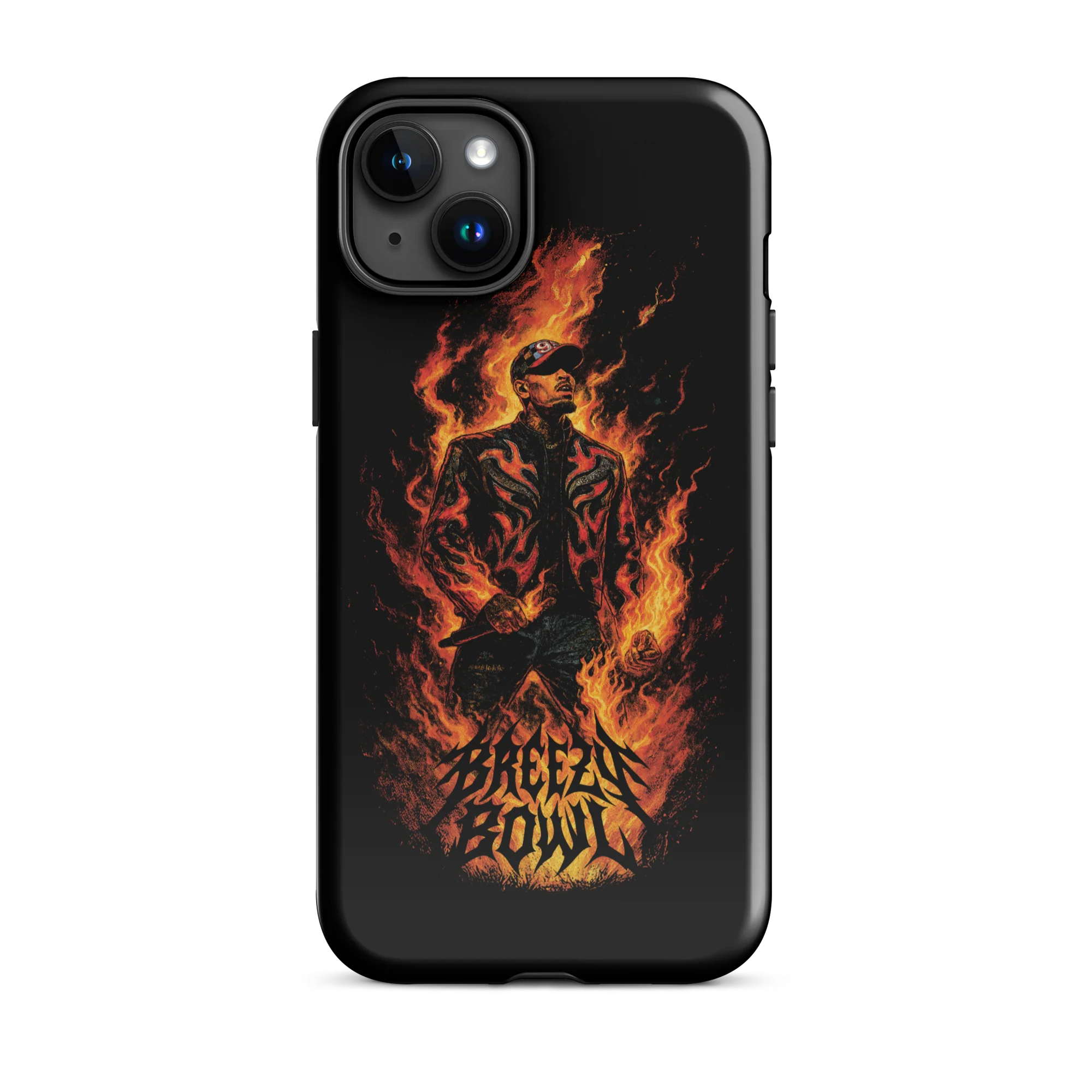 BREEZY BOWL FLAME Tough Case for iPhone® - Image 34