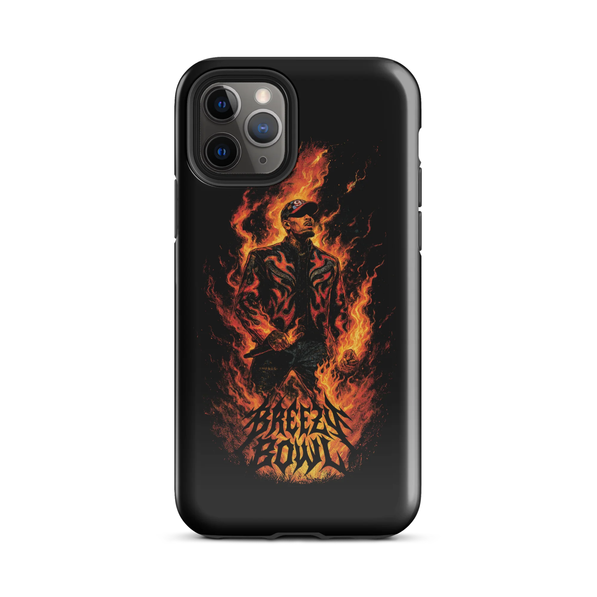 BREEZY BOWL FLAME Tough Case for iPhone® - Image 4