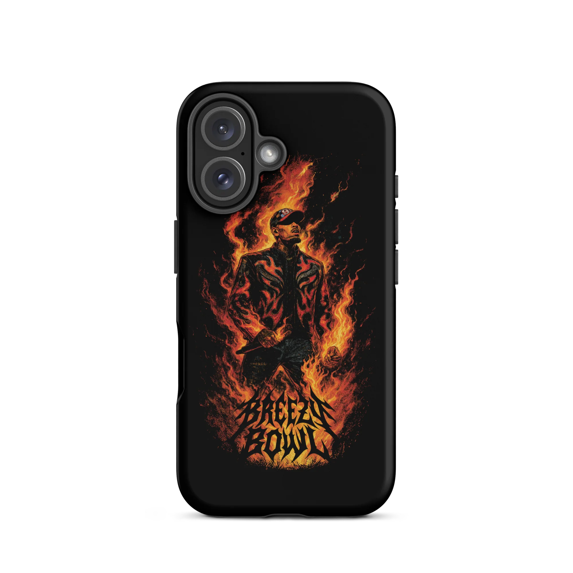 BREEZY BOWL FLAME Tough Case for iPhone® - Image 41