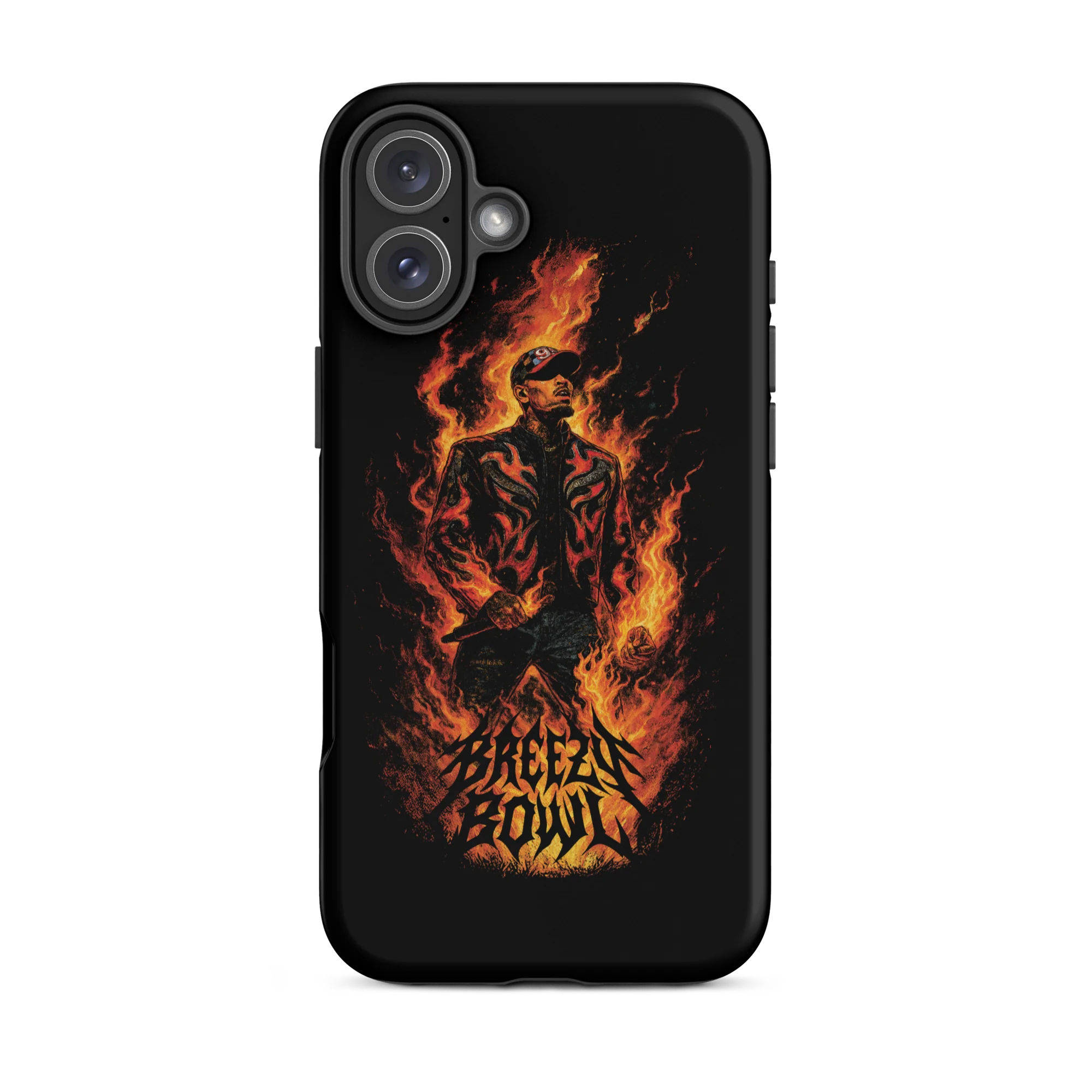 BREEZY BOWL FLAME Tough Case for iPhone® - Image 43