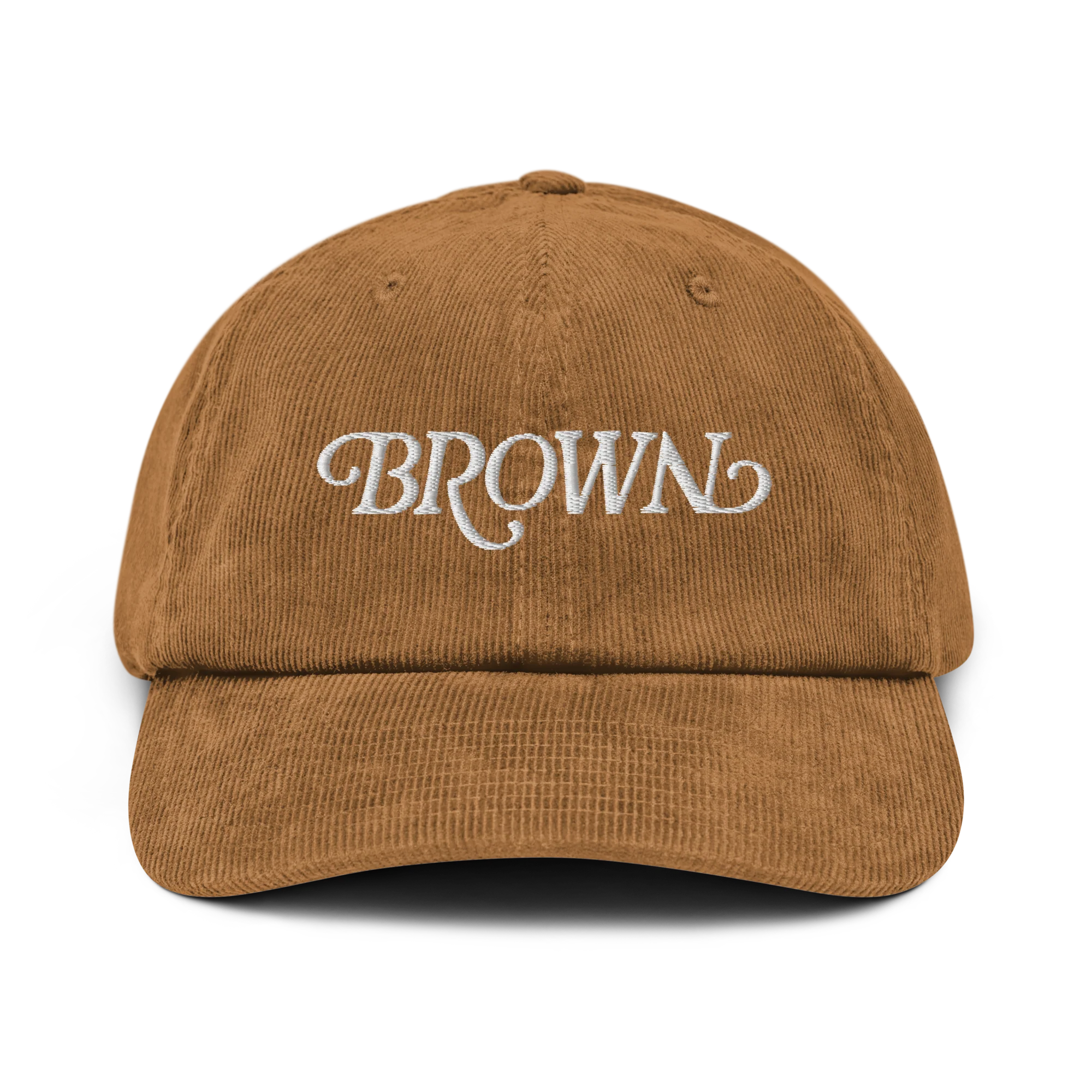BROWN ALBUM CORDUROY HAT