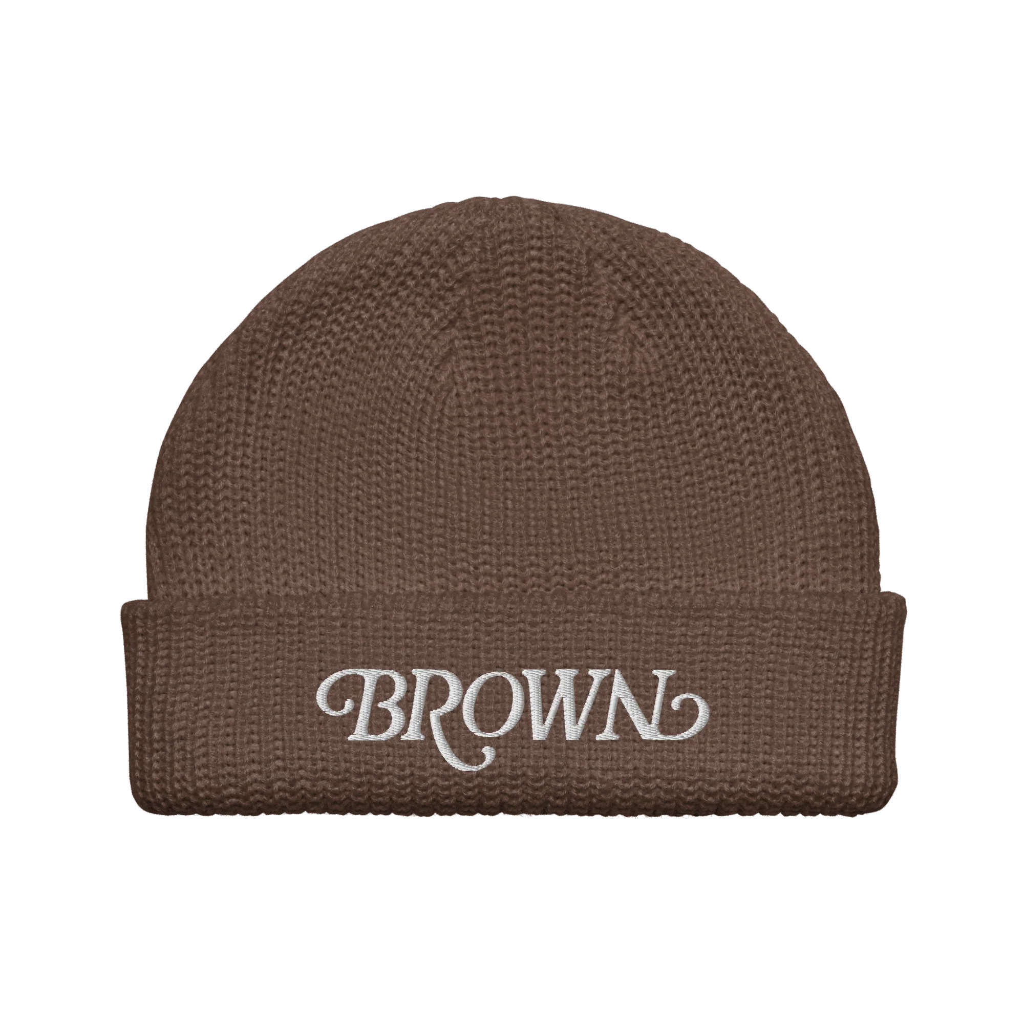 BROWN ALBUM Fisherman beanie