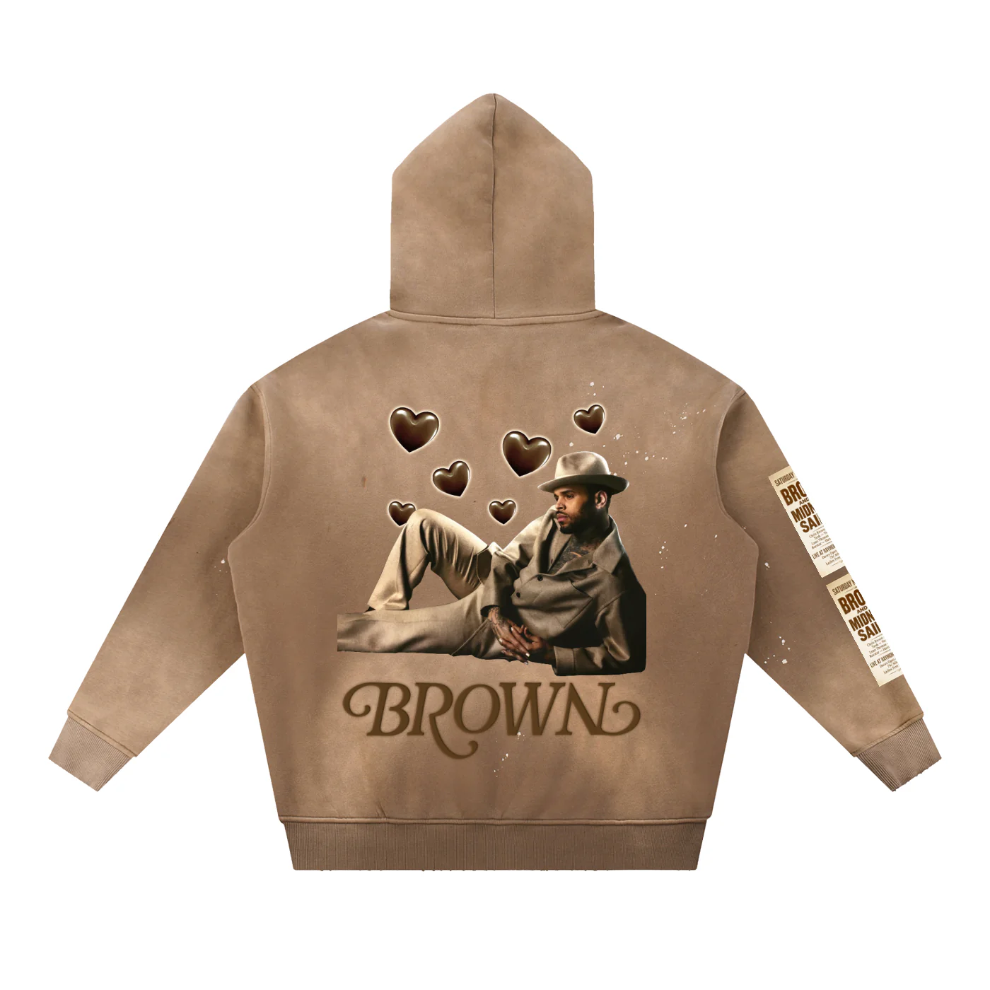 BROWN ALBUM HOODIE - Image 2