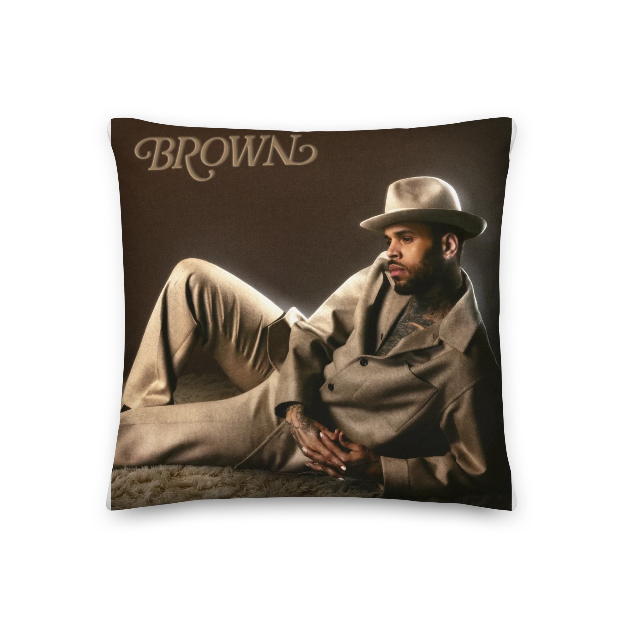 BROWN ALBUM Premium Pillow - Image 2