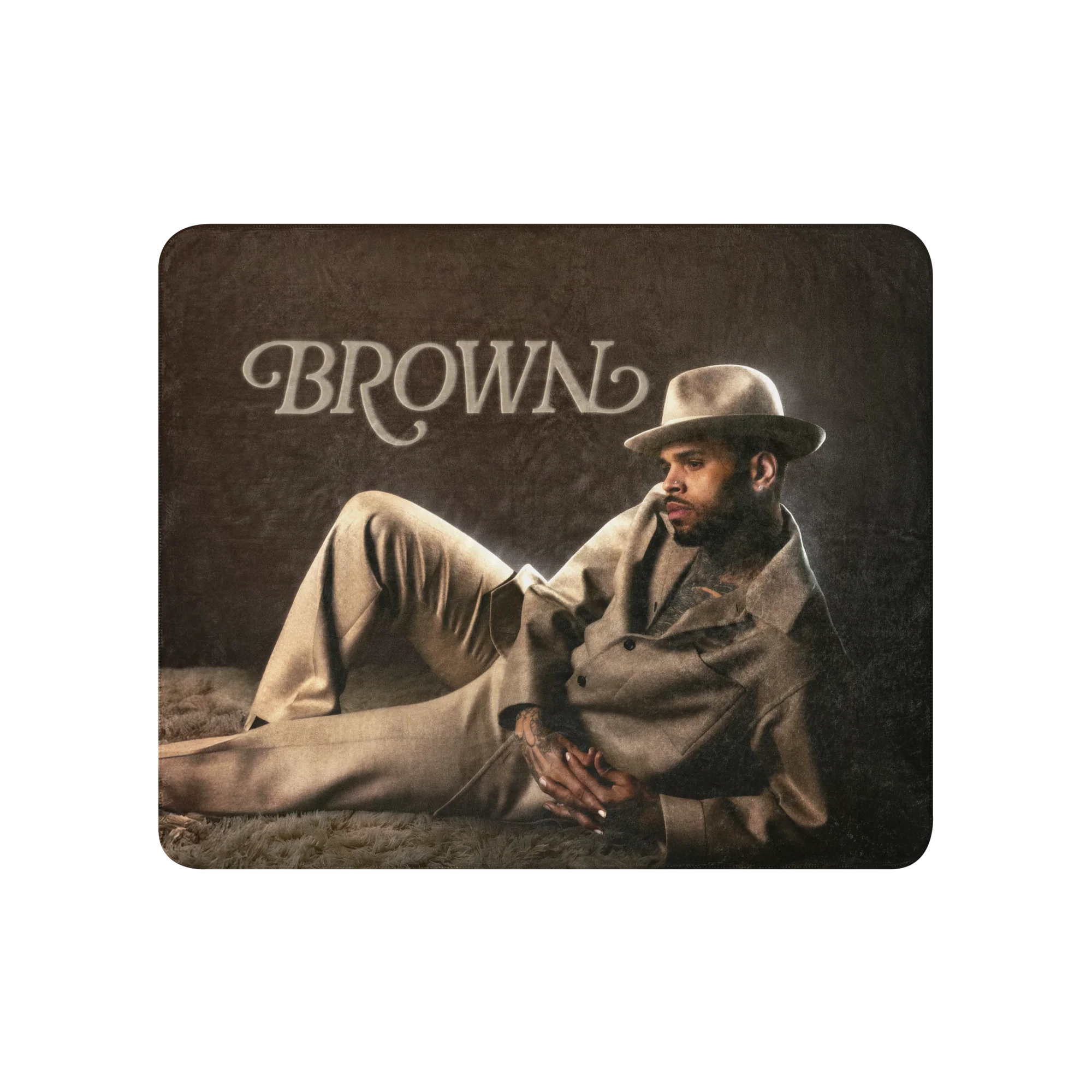 BROWN ALBUM Sherpa blanket - Image 3