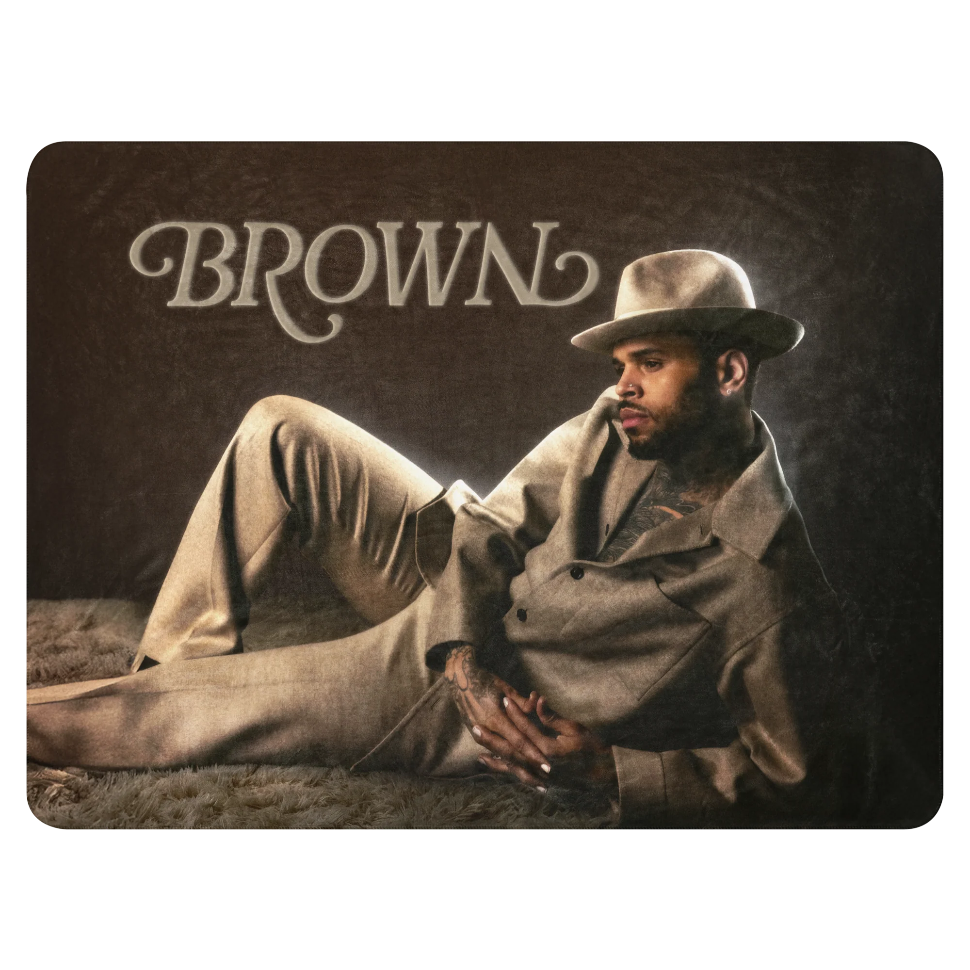 BROWN ALBUM Sherpa blanket - Image 5