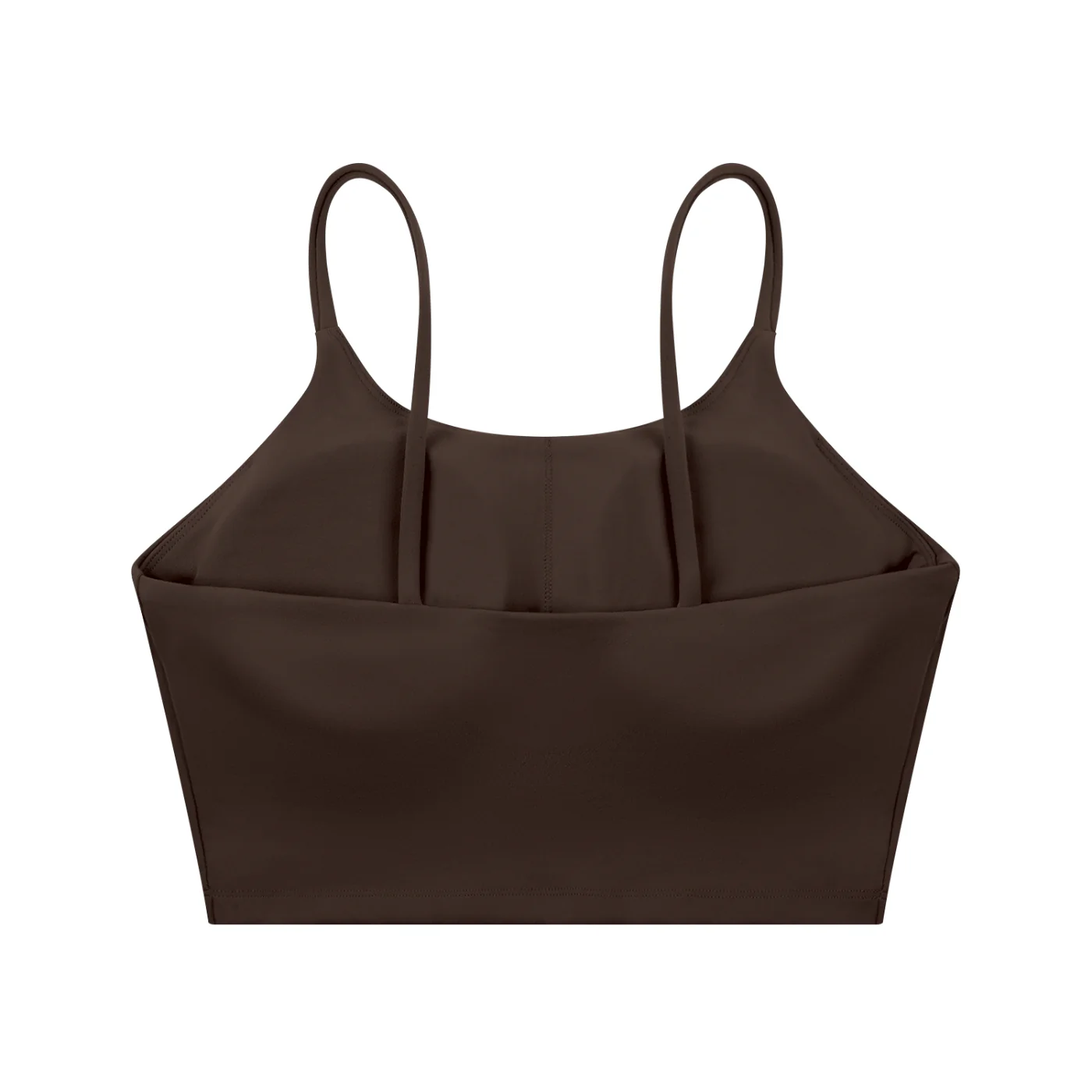 BROWN ALBUM Spaghetti Strap Yoga Sports Bra - Image 2