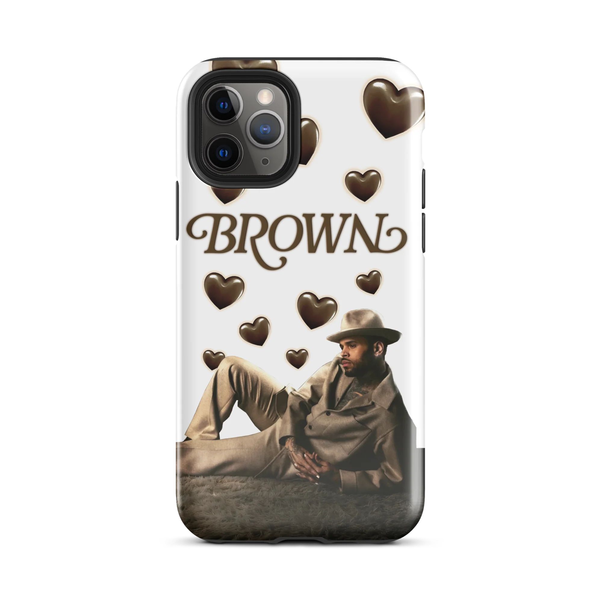 BROWN ALBUM Tough Case for iPhone® - Image 3