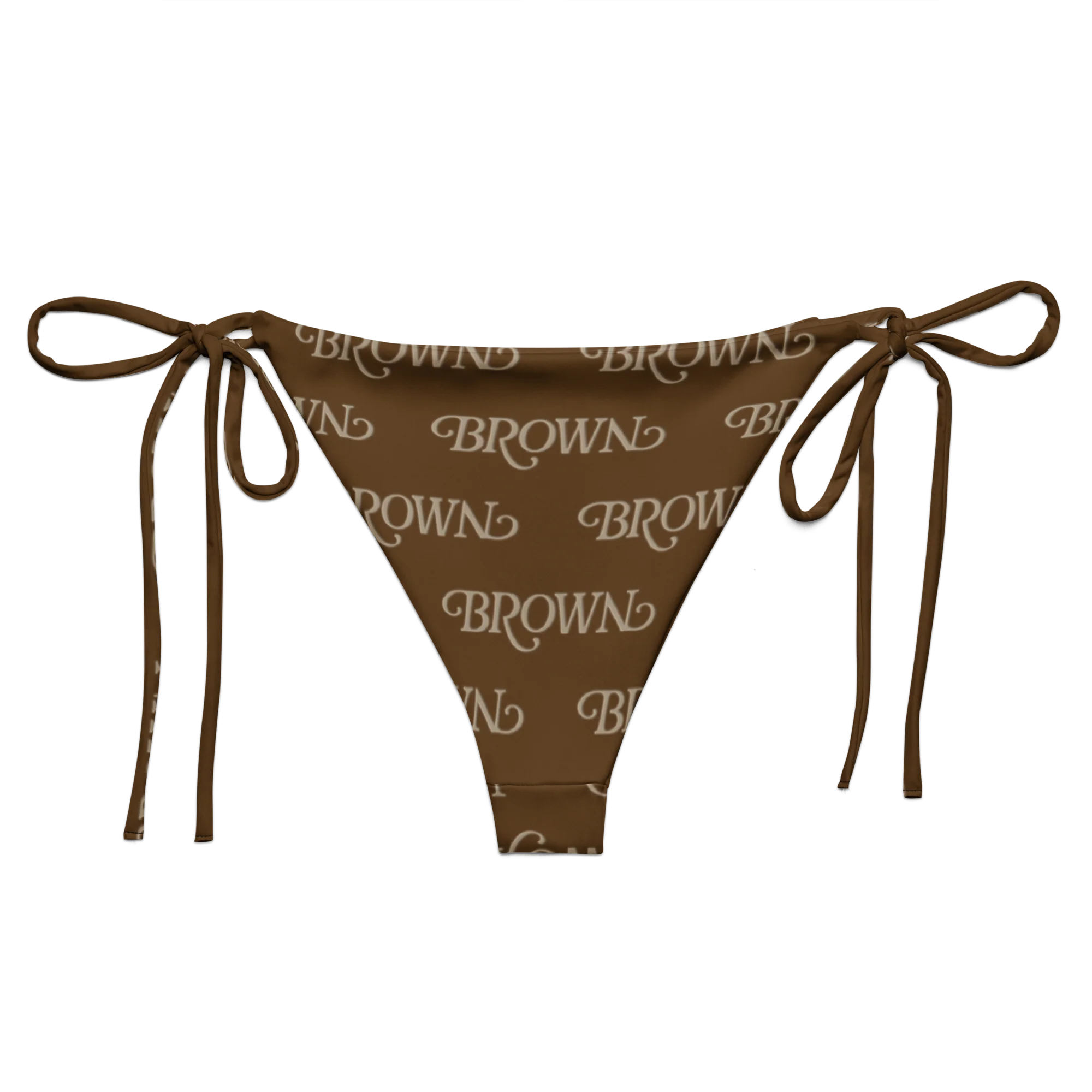 BROWN LOGO BIKINI BOTTOM - Image 2