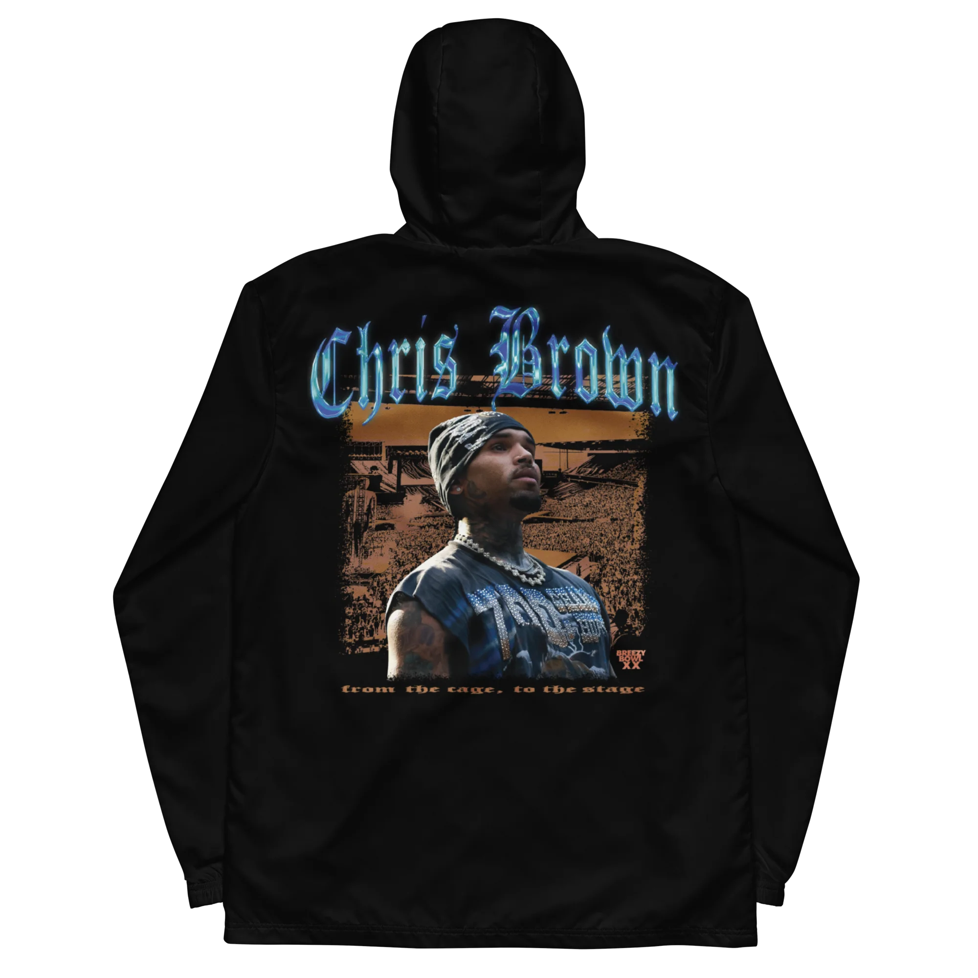 CAGE TO STAGE Men’s windbreaker - Image 2