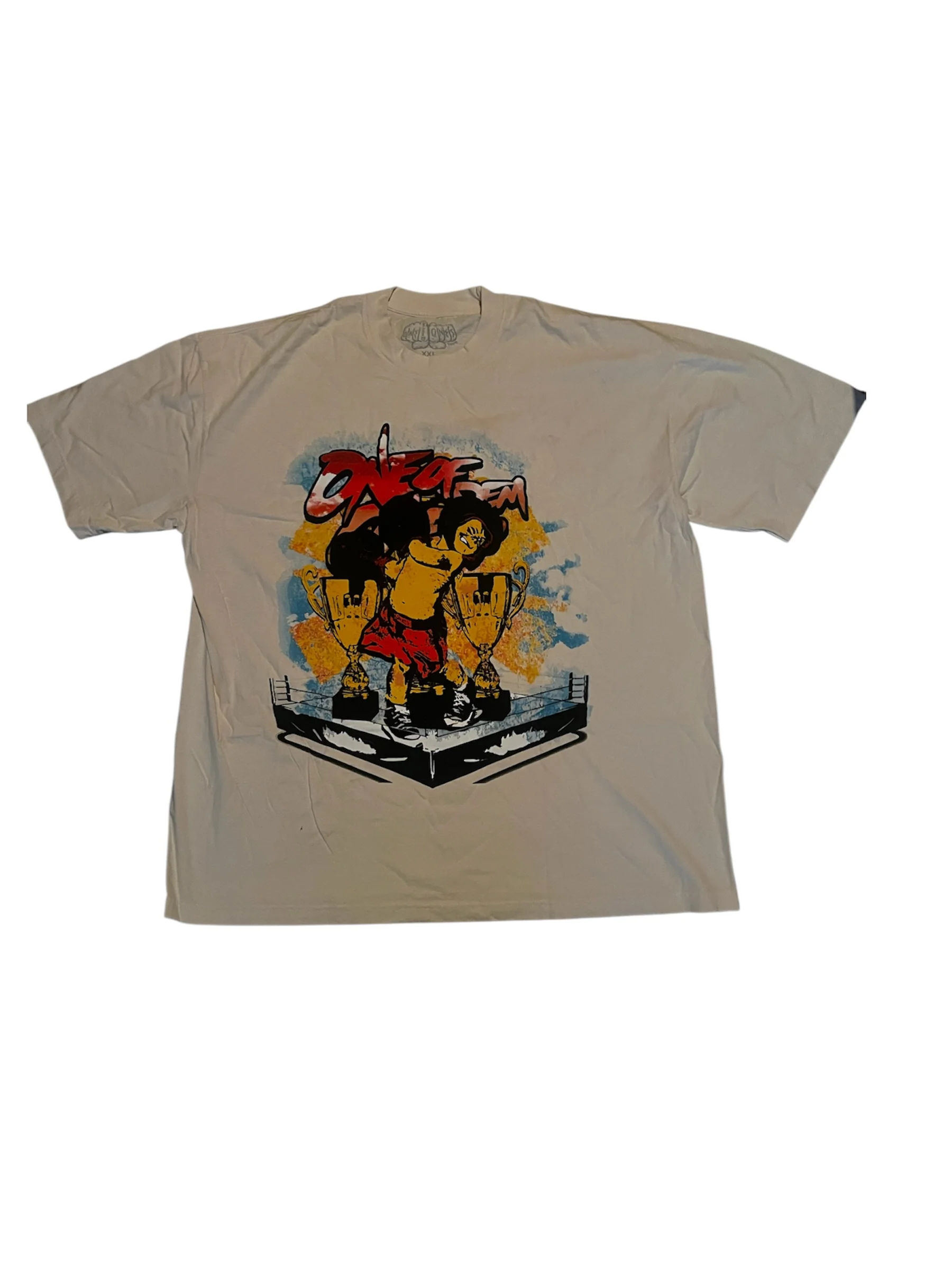 Chris Brown Graffiti Orange Tour Tee