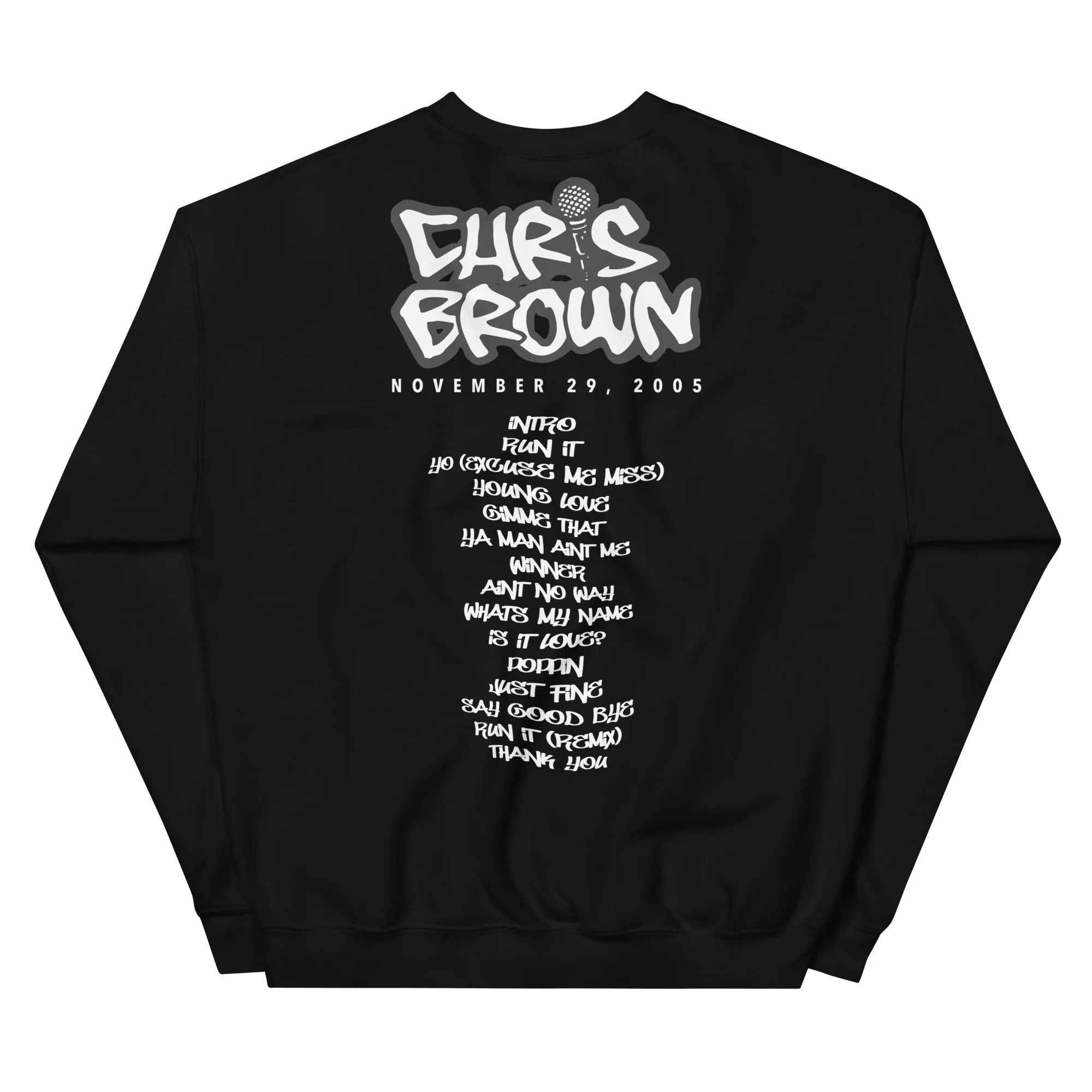 CHRIS BROWN (SELF TITLED) ANNIVERSARY SWEATSHIRT - Image 2