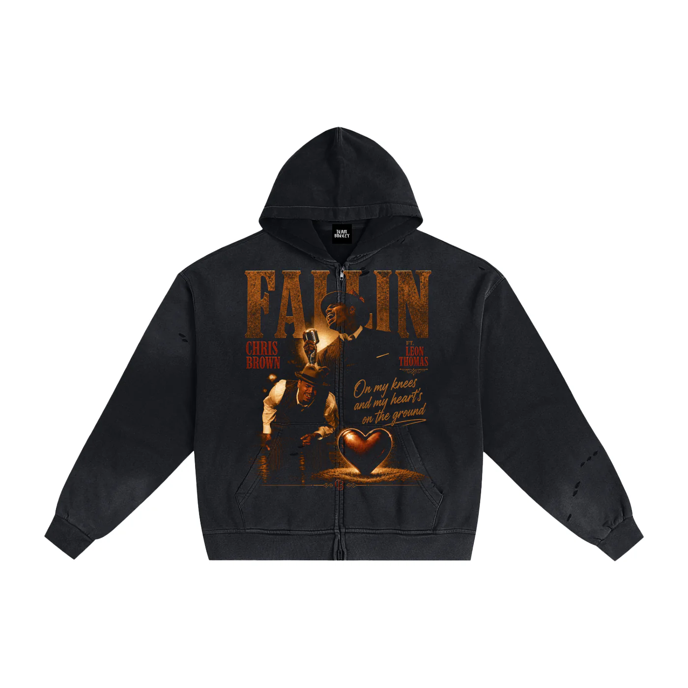 FALLIN Zip Hoodie
