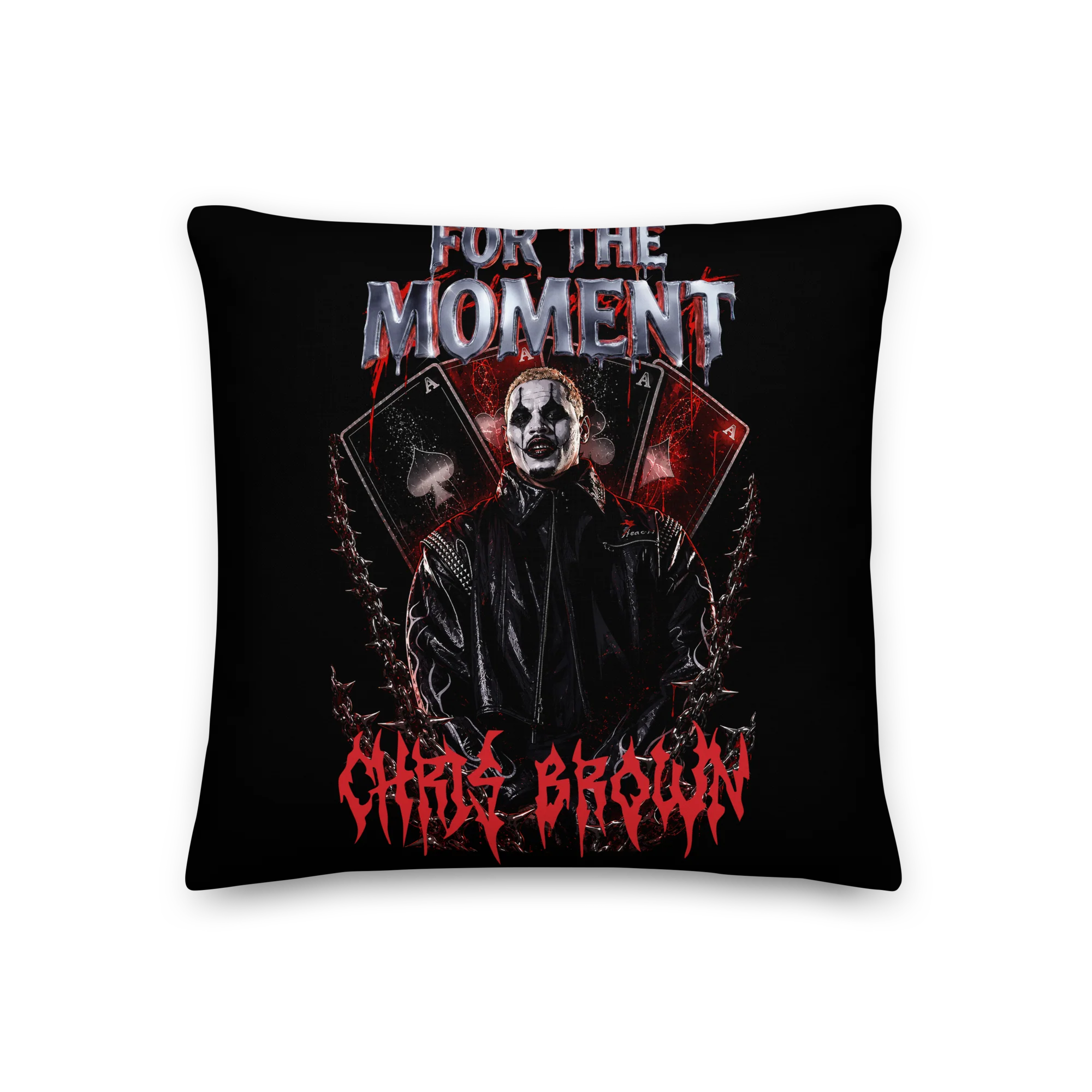 FOR THE MOMENT BIG HEAD Premium Pillow - Image 3