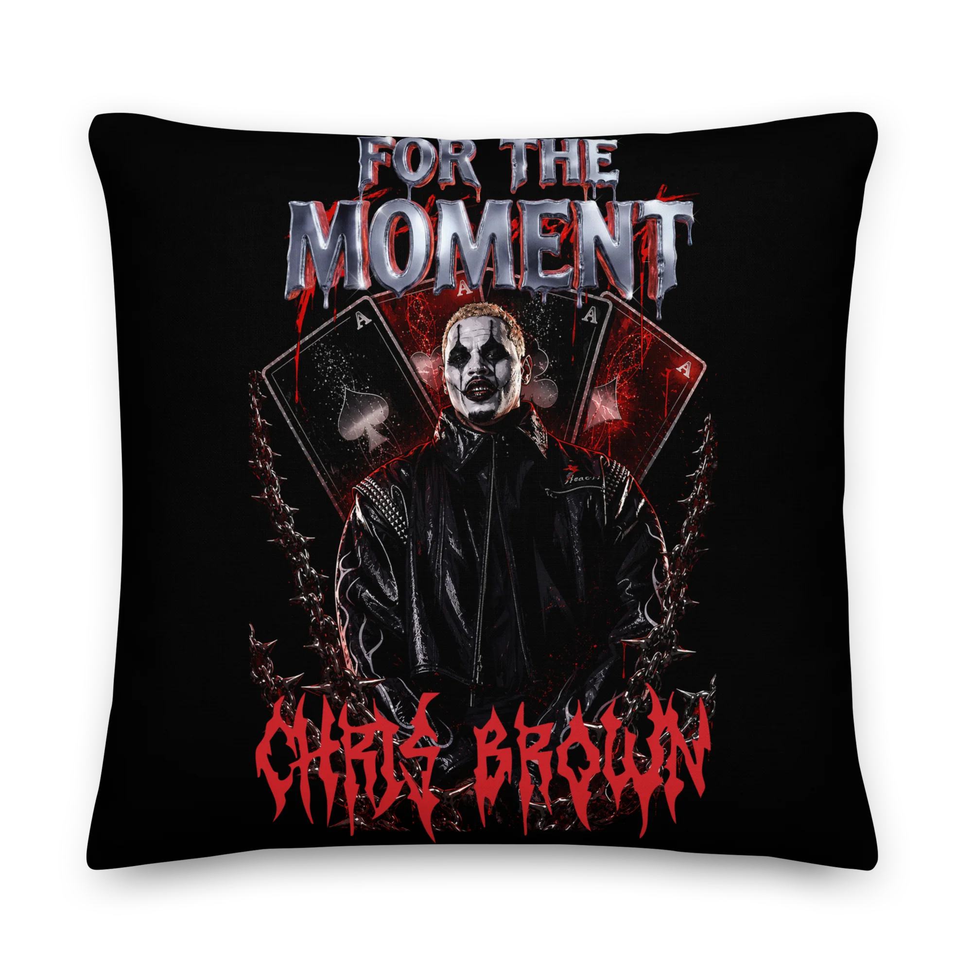 FOR THE MOMENT BIG HEAD Premium Pillow - Image 4