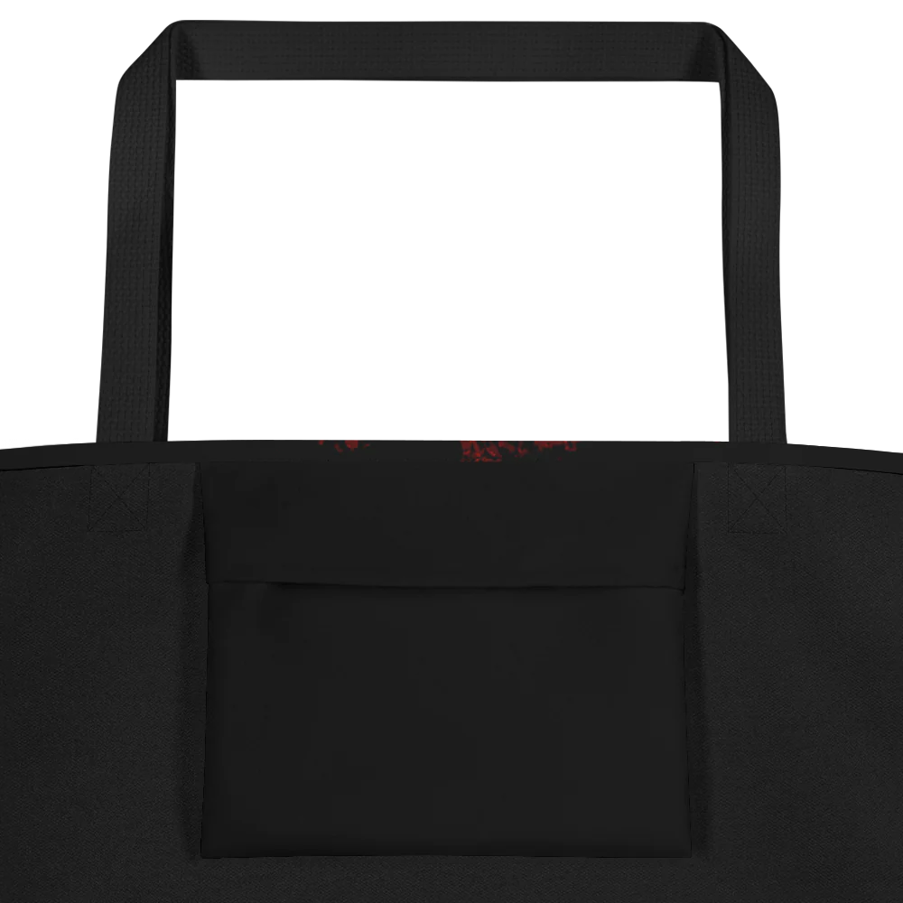 FOR THE MOMENT SHUFFLE All-Over Print Large Tote Bag - Image 3