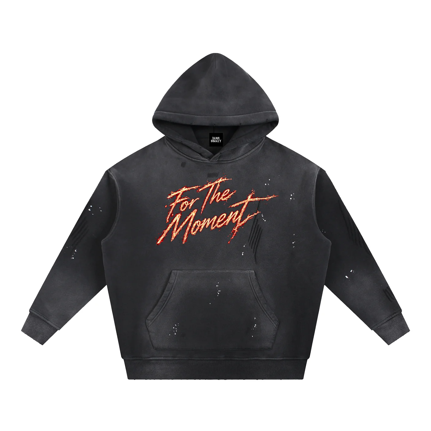 FOR THE MOMENT SHUFFLE HOODIE