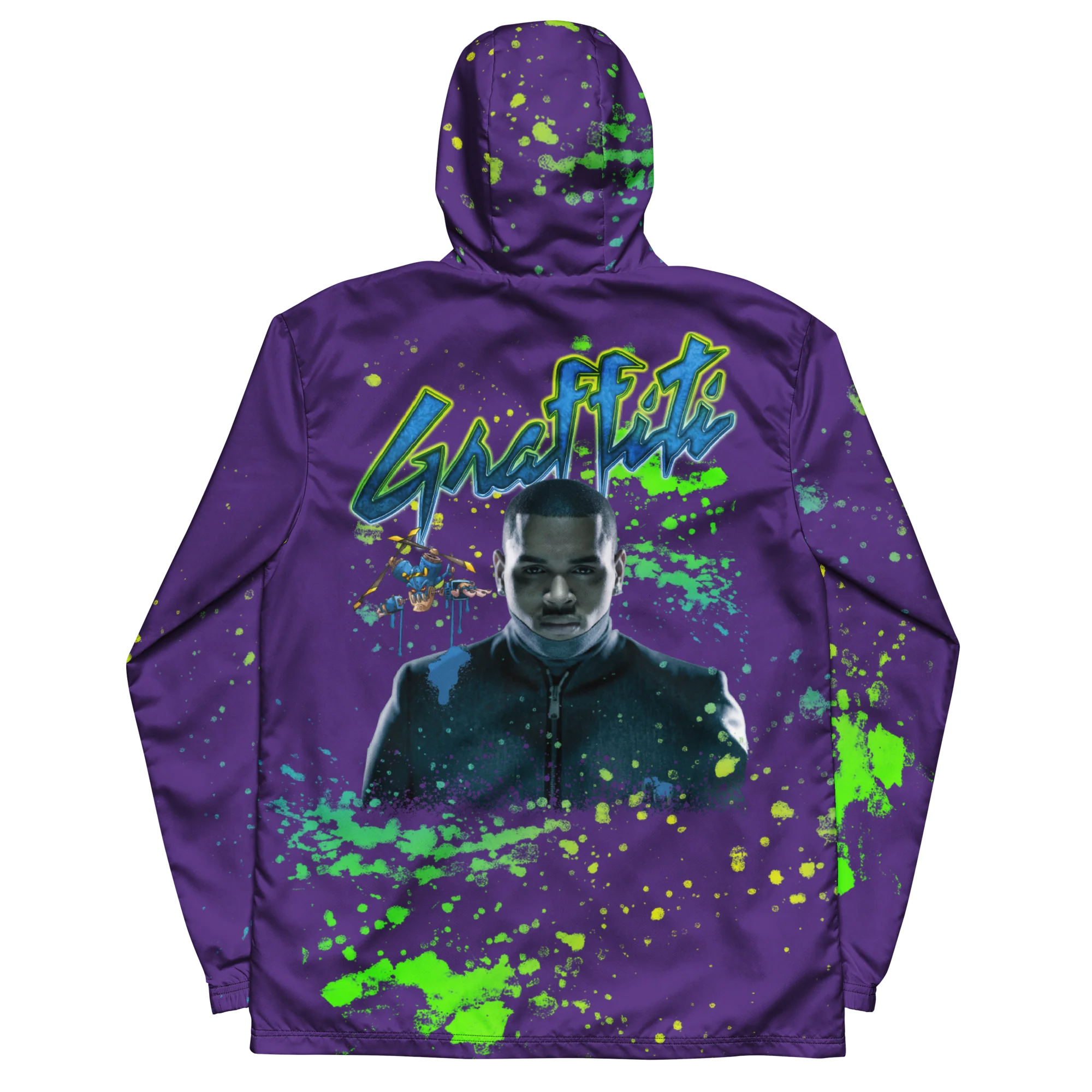 GRAFFITI LIMELIGHT WINDBREAKER - Image 2