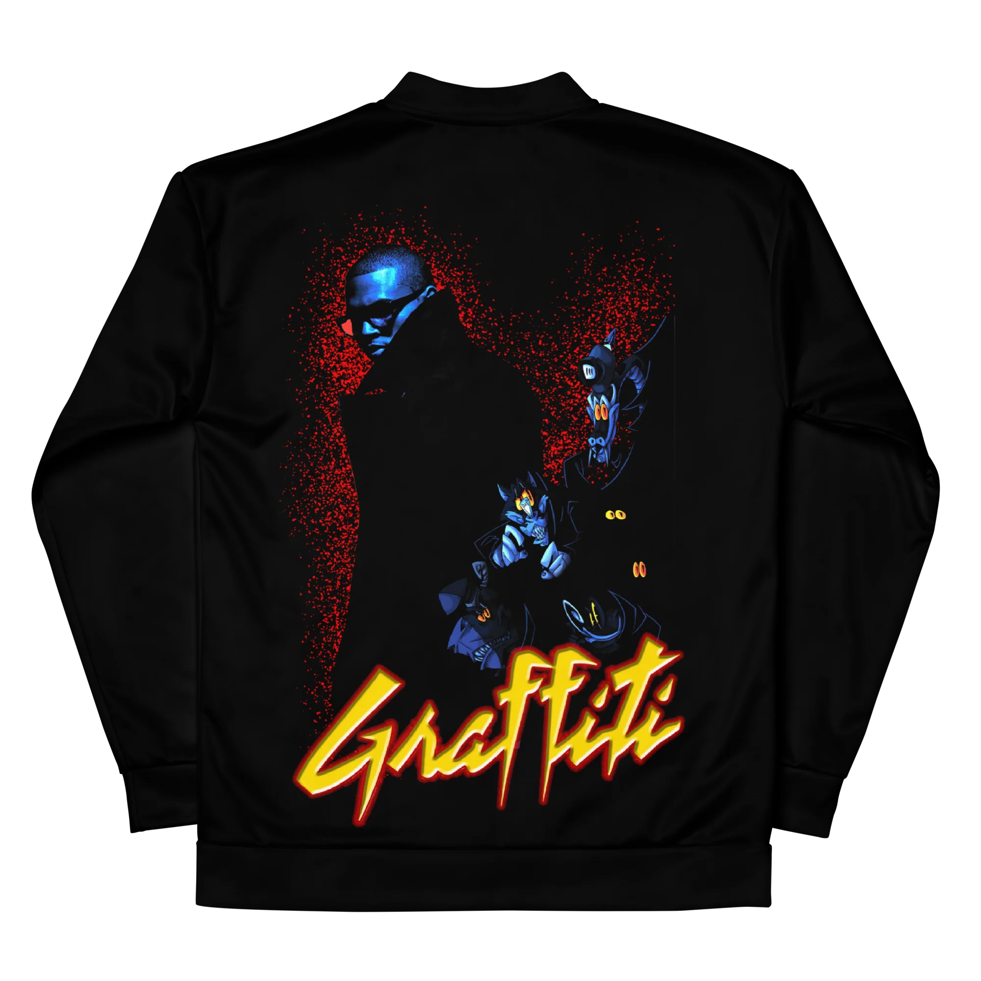 GRAFFITI ROLLOUT BOMBER JACKET - Image 2