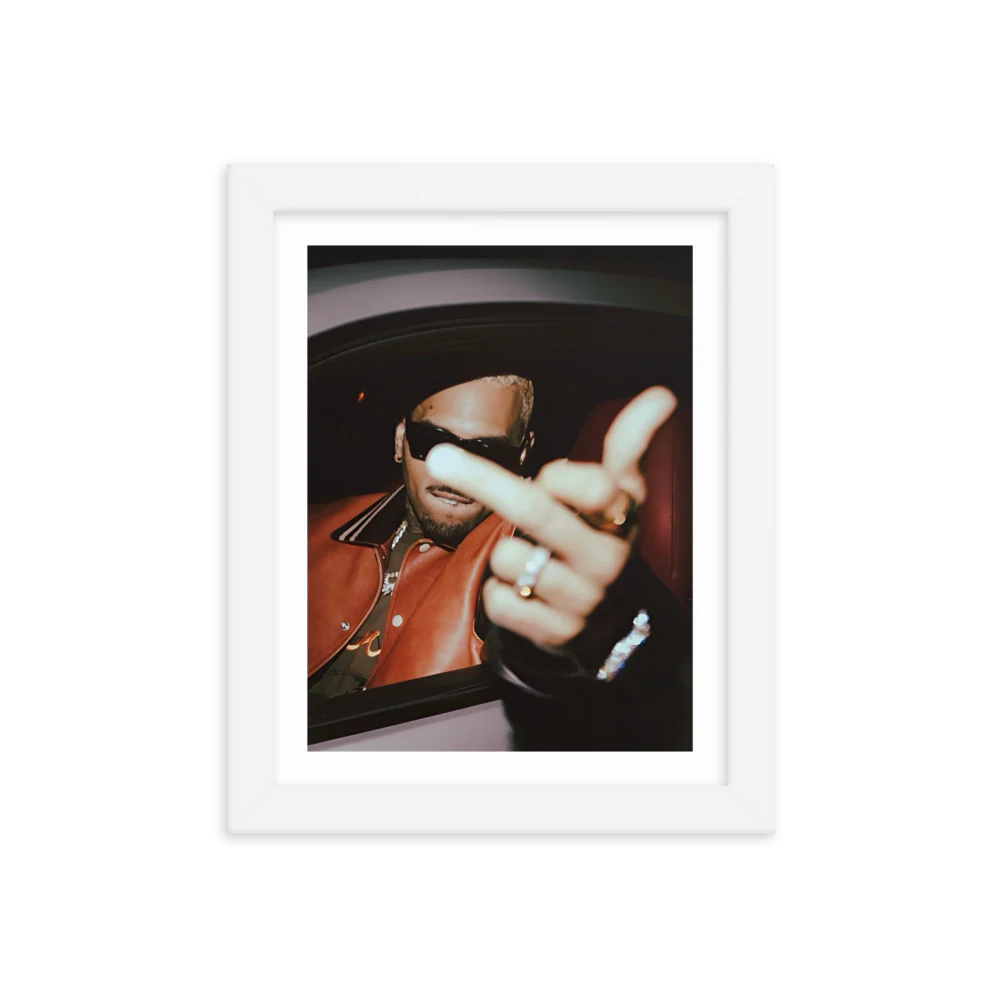Middle Finger Framed Poster - Image 9