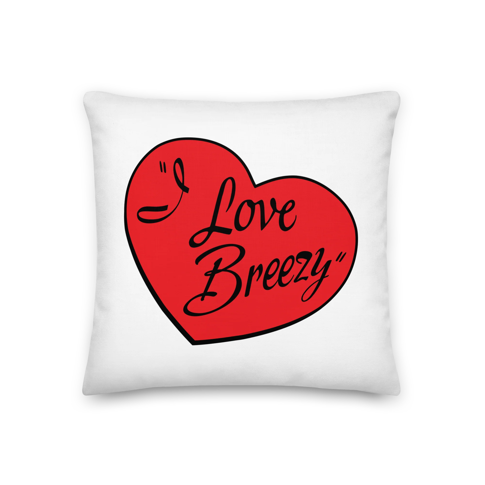 I LOVE BREEZY PREMIUM PILLOW - Image 2