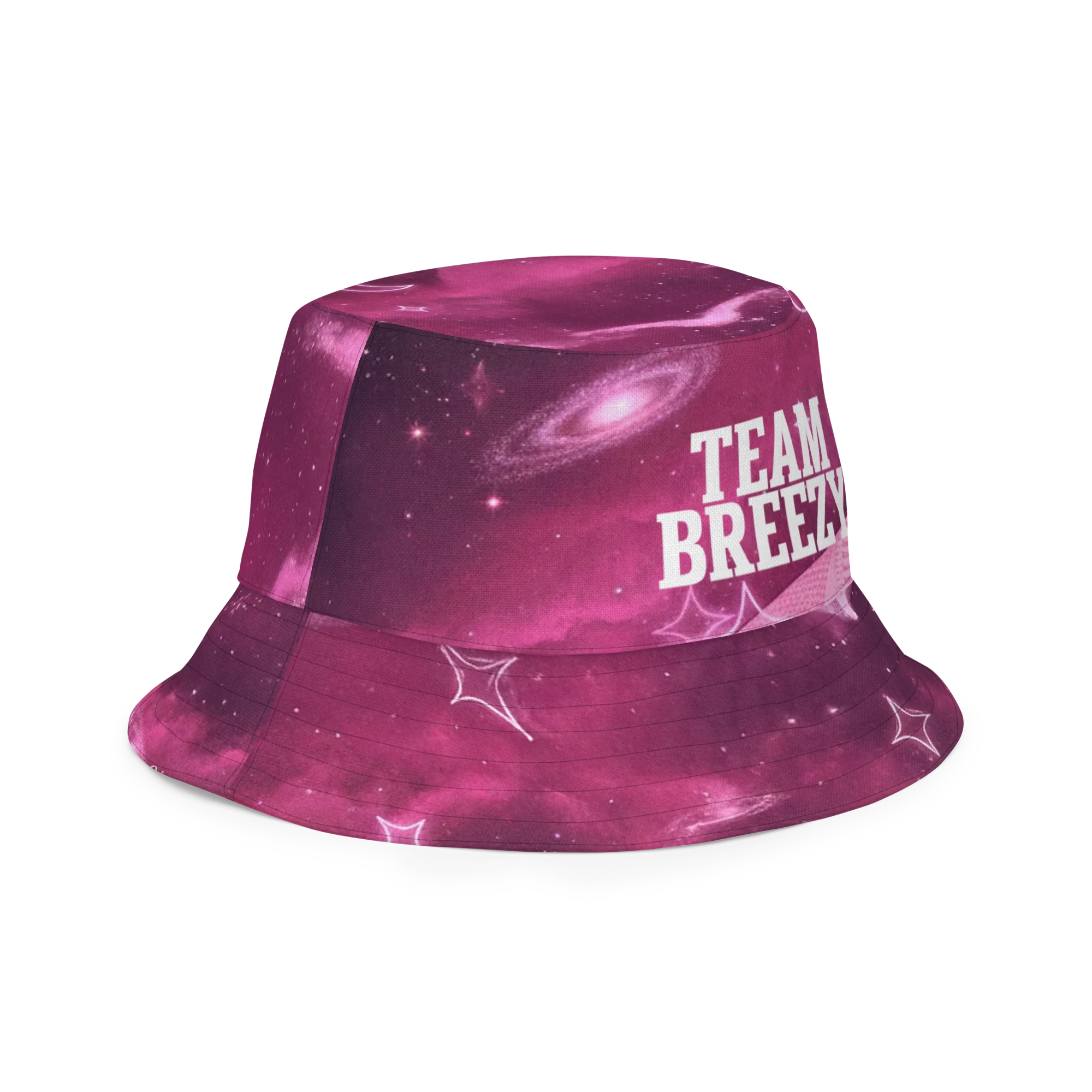 R&B SERIES PINK BLOSSOM REVERSIBLE BUCKET HAT - Image 2
