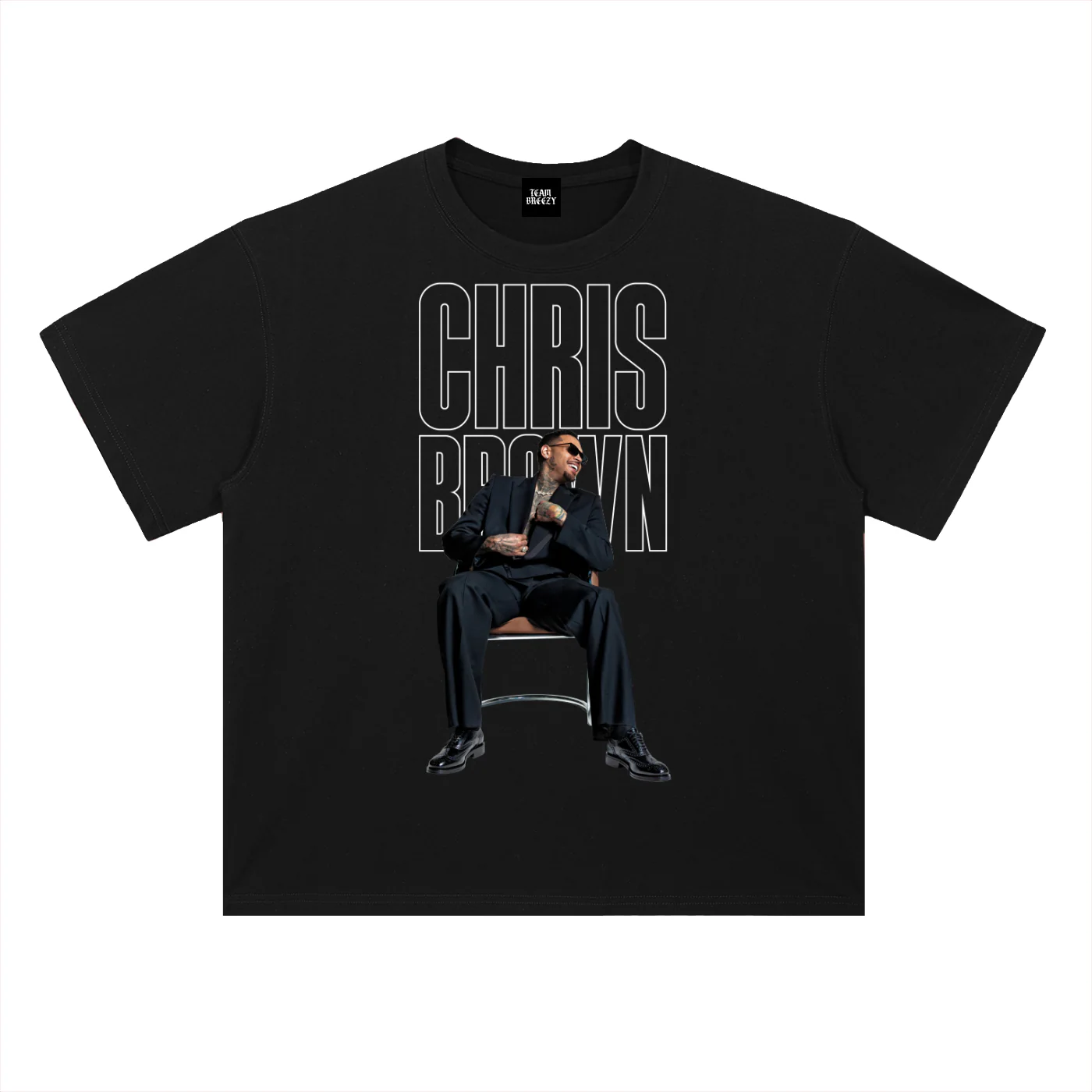 R&B SERIES HEADLINER BLACK S/S T-SHIRT