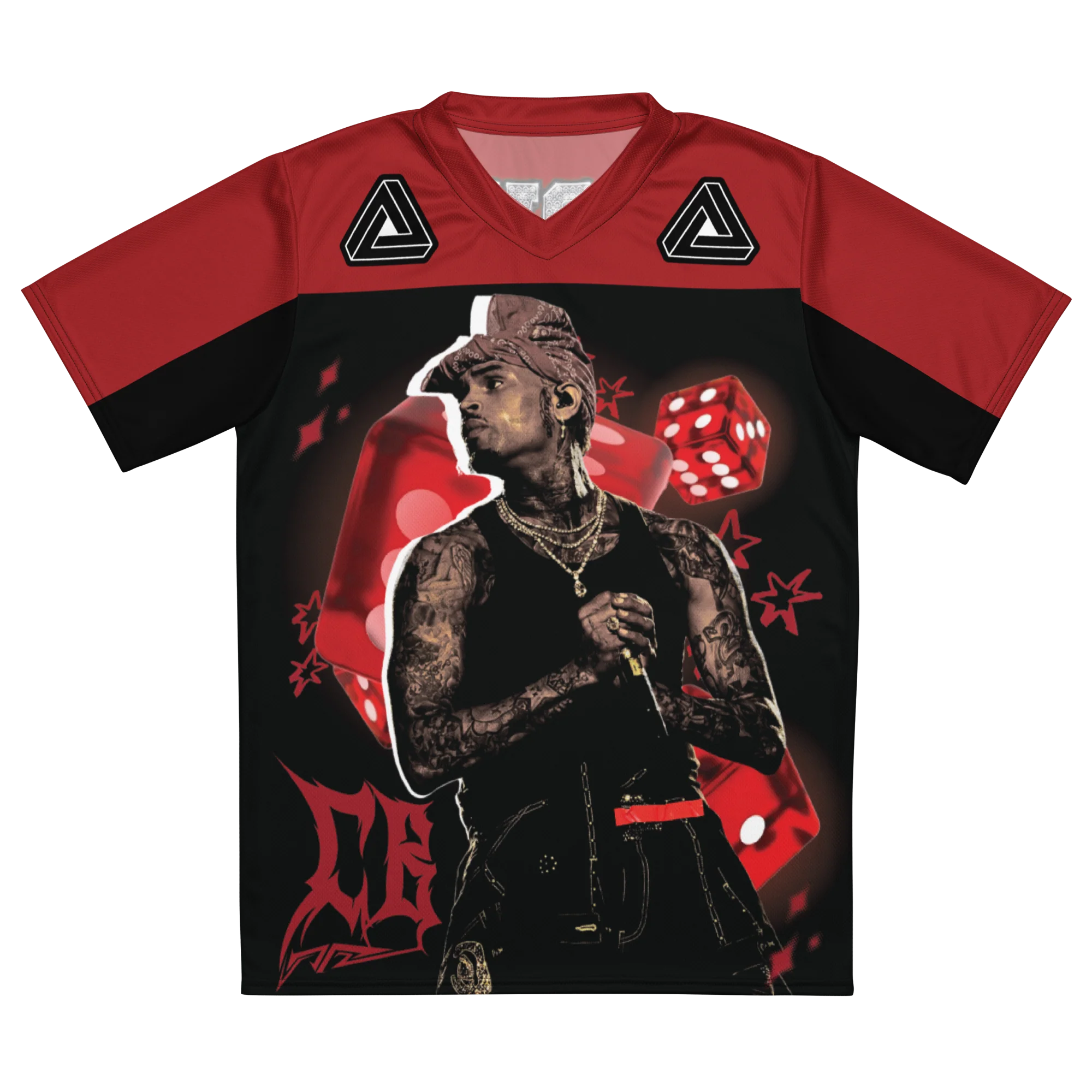 RED DICE Recycled unisex sports jersey
