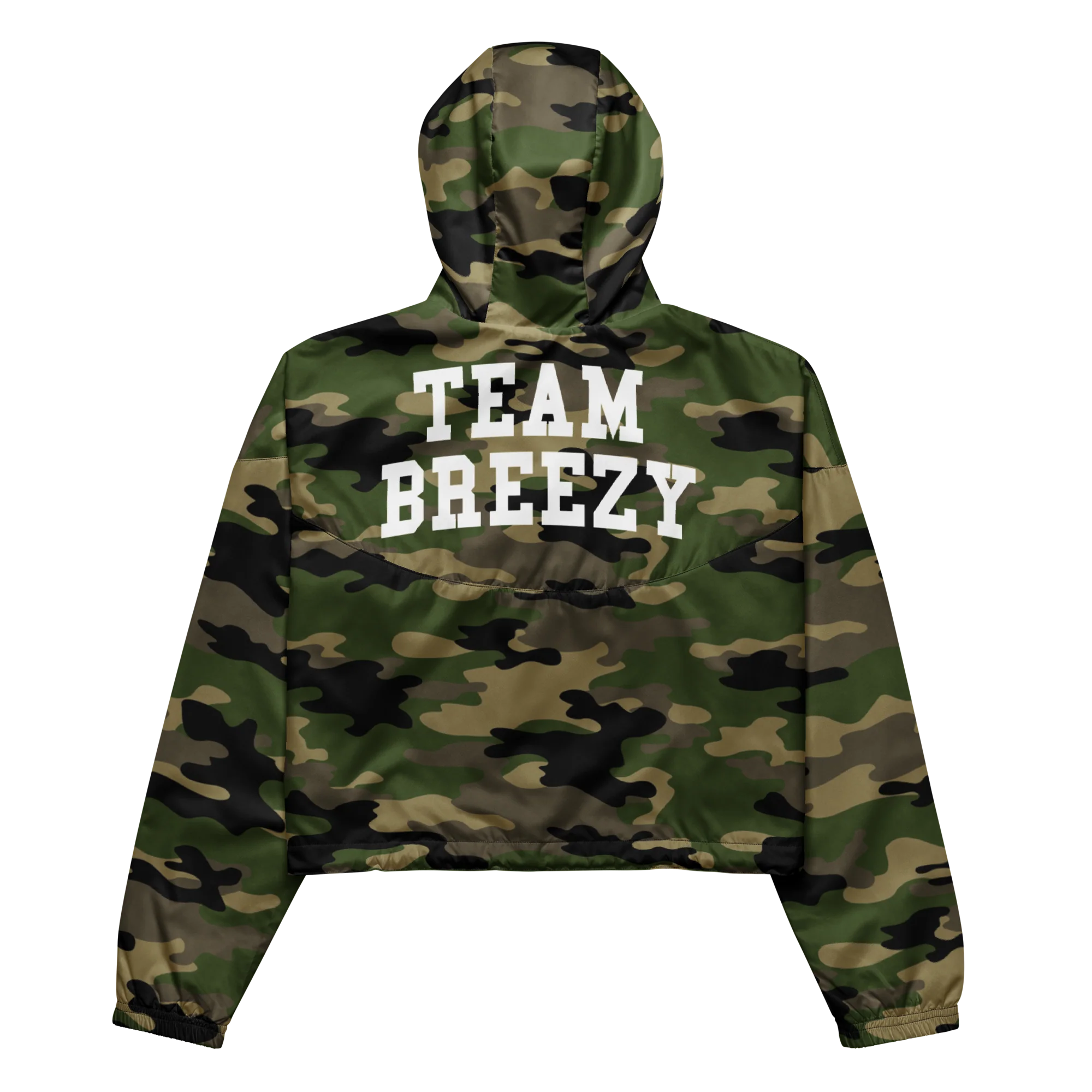 TEAM BREEZY ARCH CROPPED WINDBREAKER - Image 2