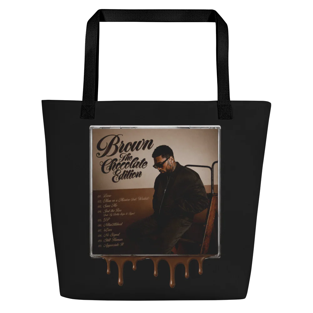 THE CHOCOLATE EDITION All-Over Print Large Tote Bag - Image 2